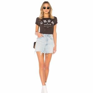 Quinn High Rise Skirt in Vega